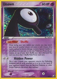 Unown (R) (R/28) [EX: Unseen Forces] | Shuffle n Cut Hobbies & Games