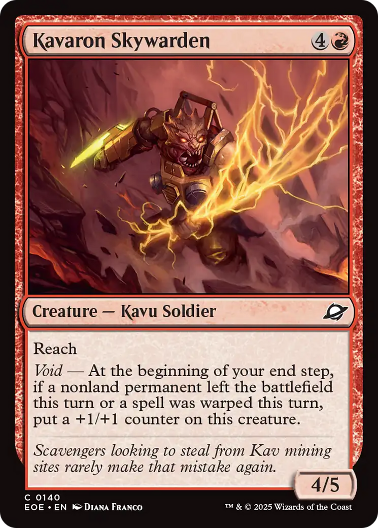 Kavaron Skywarden [Edge of Eternities] | Shuffle n Cut Hobbies & Games