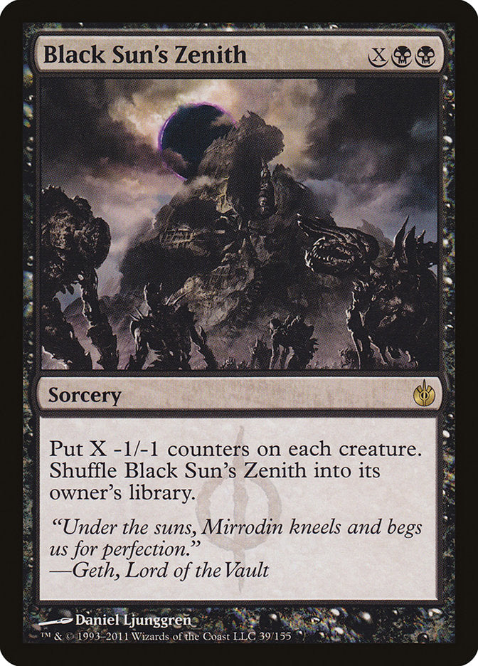 Black Sun's Zenith [Mirrodin Besieged] | Shuffle n Cut Hobbies & Games