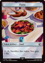 Hero (0003) // Food Double-Sided Token [FINAL FANTASY Tokens] | Shuffle n Cut Hobbies & Games