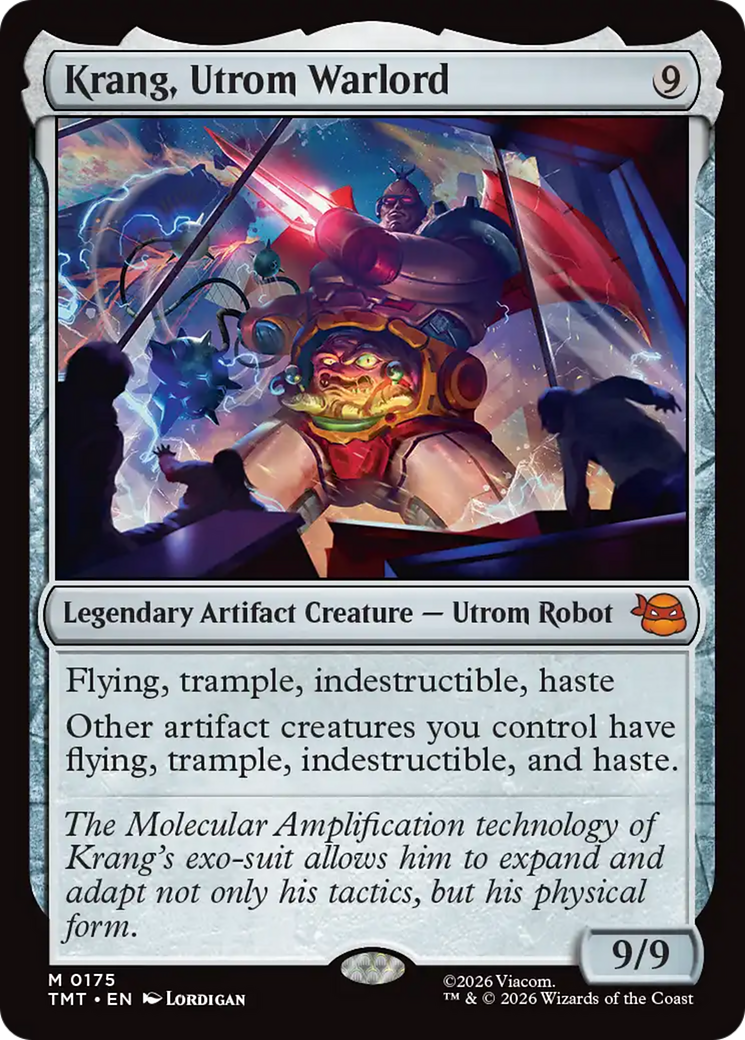 Krang, Utrom Warlord [Teenage Mutant Ninja Turtles] | Shuffle n Cut Hobbies & Games