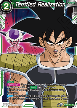 Terrified Realization (Uncommon) (BT13-087) [Supreme Rivalry] | Shuffle n Cut Hobbies & Games