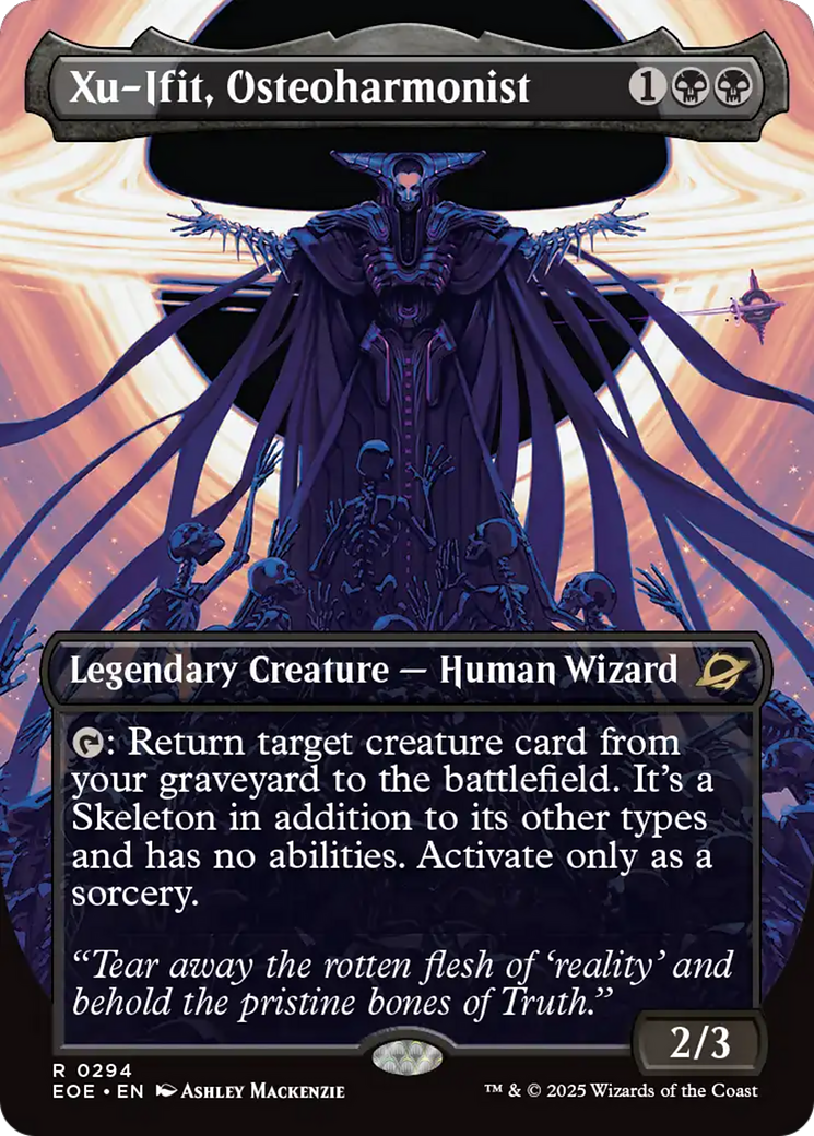 Xu-Ifit, Osteoharmonist (Borderless) [Edge of Eternities] | Shuffle n Cut Hobbies & Games