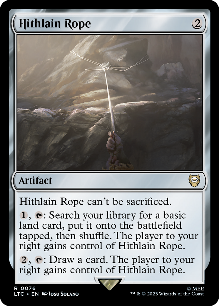 Hithlain Rope [The Lord of the Rings: Tales of Middle-Earth Commander] | Shuffle n Cut Hobbies & Games