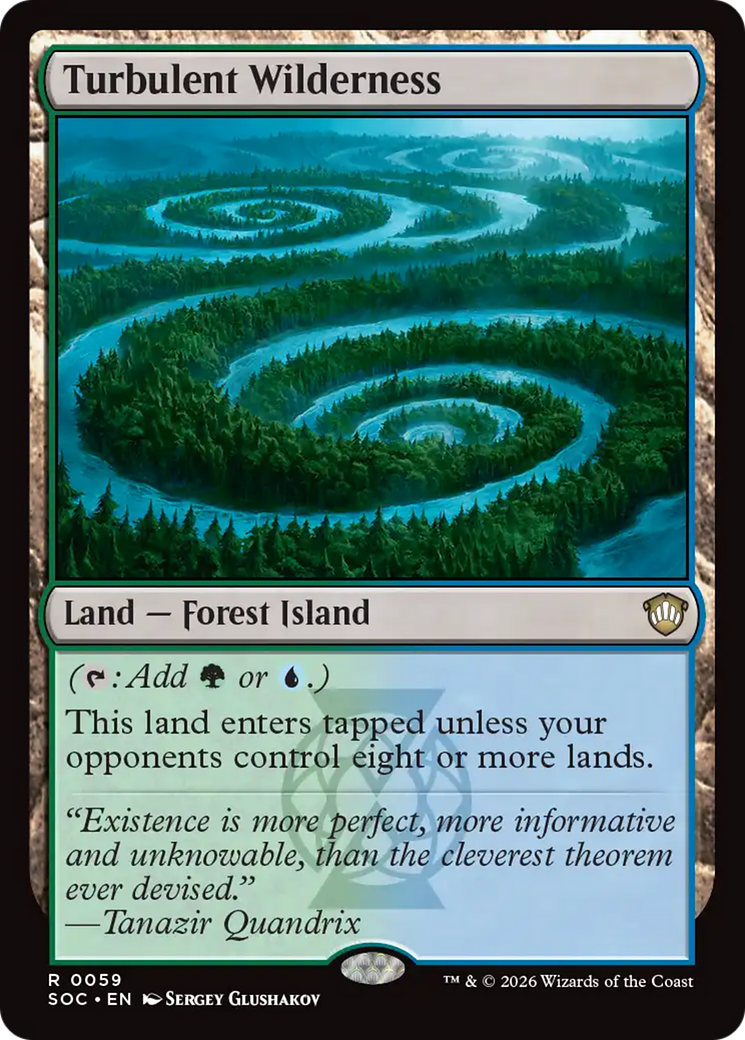 Turbulent Wilderness [Secrets of Strixhaven Commander] | Shuffle n Cut Hobbies & Games