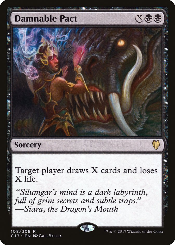 Damnable Pact [Commander 2017] | Shuffle n Cut Hobbies & Games