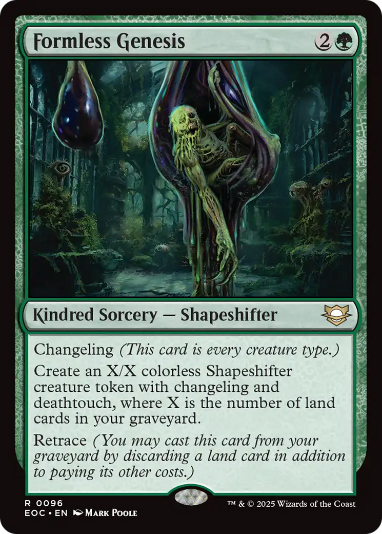 Formless Genesis [Edge of Eternities Commander] | Shuffle n Cut Hobbies & Games