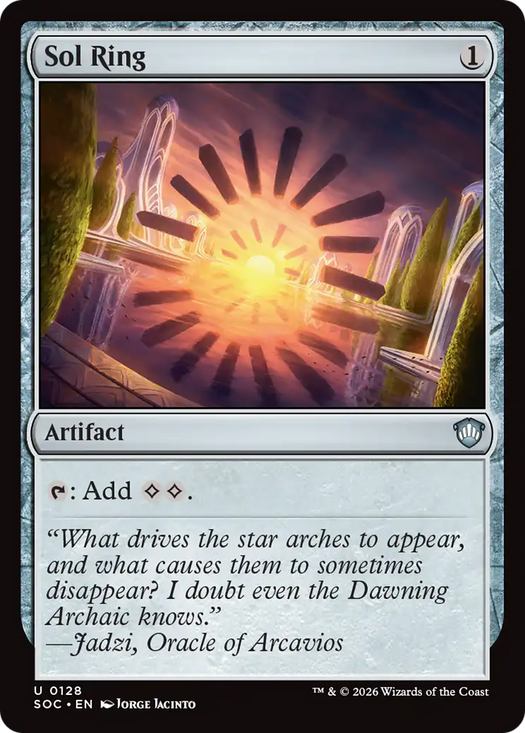 Sol Ring [Secrets of Strixhaven Commander] | Shuffle n Cut Hobbies & Games