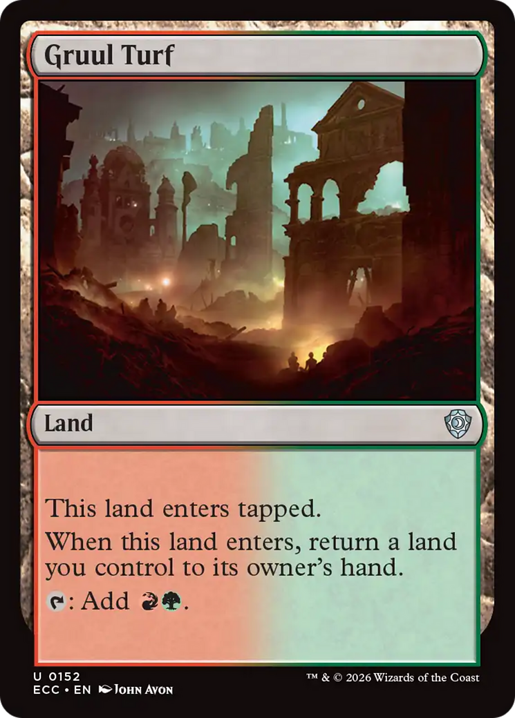 Gruul Turf [Lorwyn Eclipsed Commander] | Shuffle n Cut Hobbies & Games