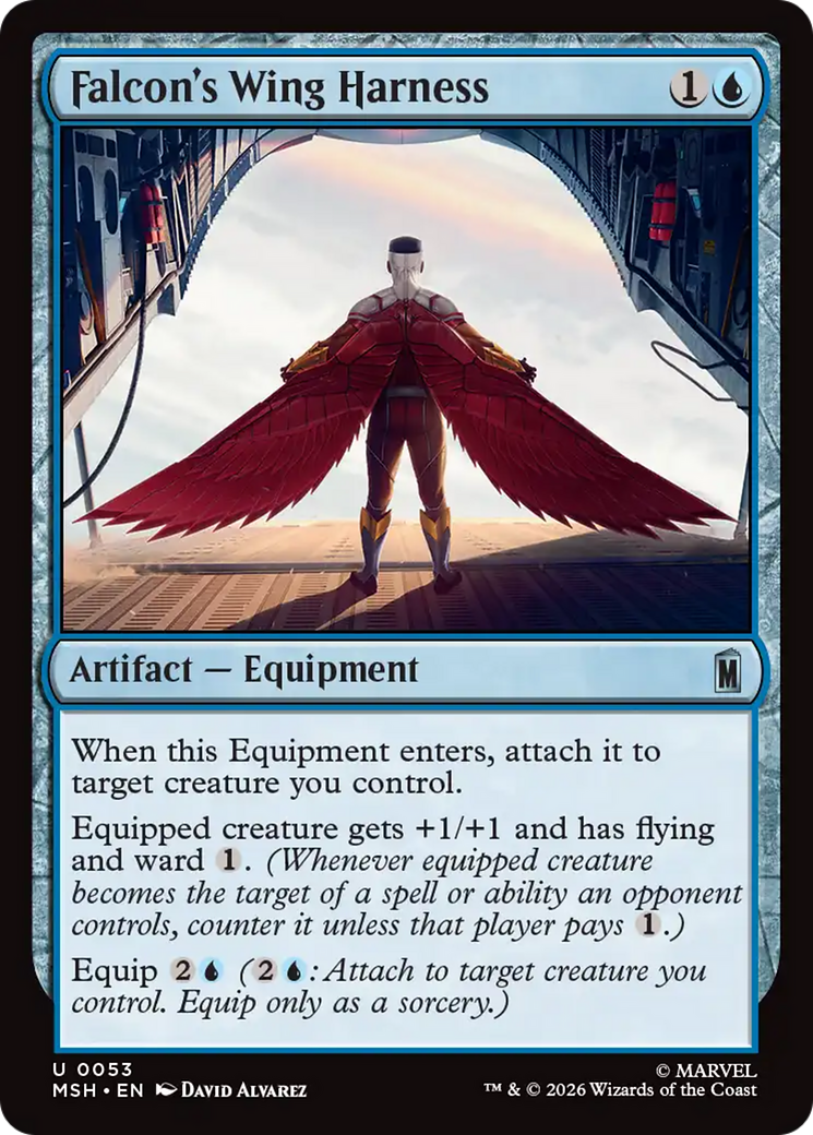 Falcon's Wing Harness [Marvel Super Heroes] | Shuffle n Cut Hobbies & Games