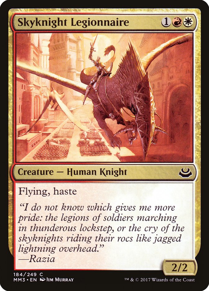 Skyknight Legionnaire [Modern Masters 2017] | Shuffle n Cut Hobbies & Games