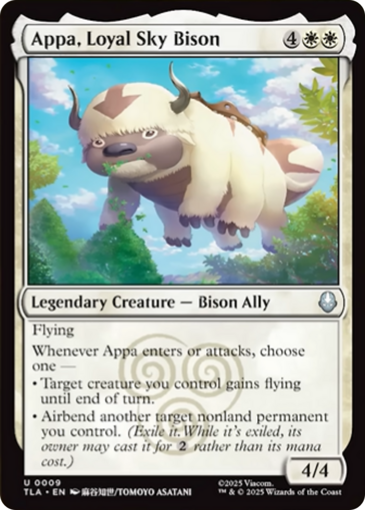 Appa, Loyal Sky Bison [Avatar: The Last Airbender] | Shuffle n Cut Hobbies & Games