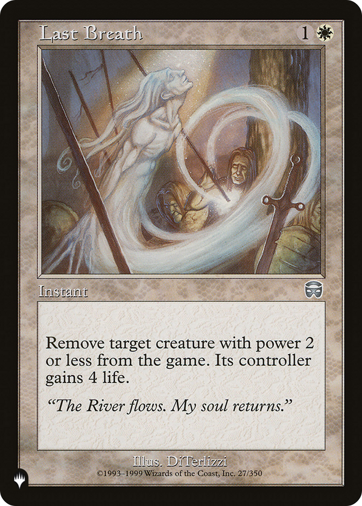 Last Breath [The List] | Shuffle n Cut Hobbies & Games