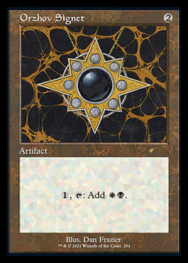 Orzhov Signet (Retro) [Secret Lair Drop Series] | Shuffle n Cut Hobbies & Games