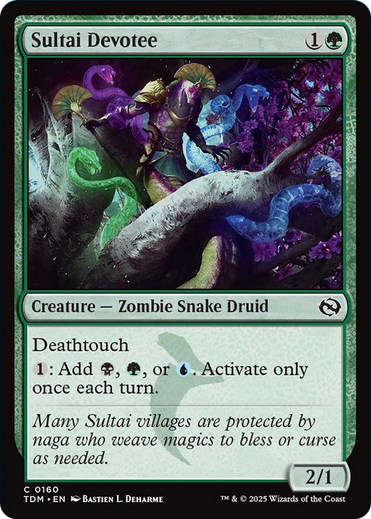 Sultai Devotee [Tarkir: Dragonstorm] | Shuffle n Cut Hobbies & Games