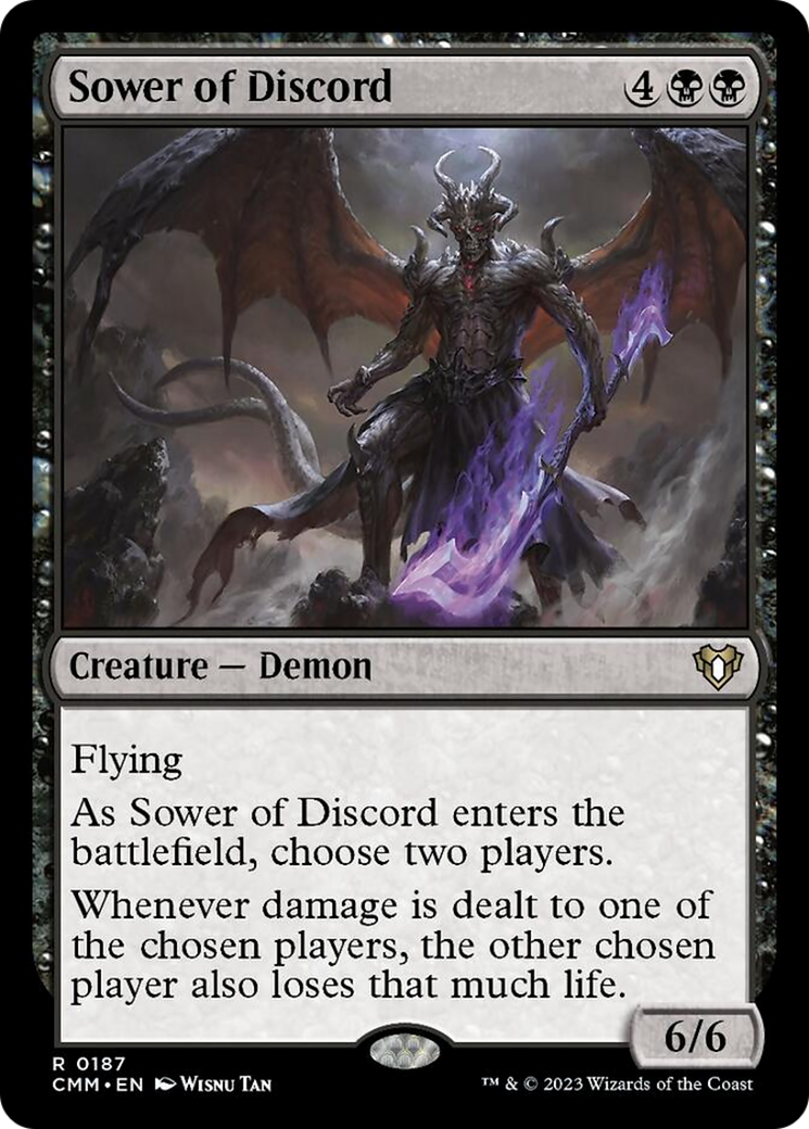 Sower of Discord [Commander Masters] | Shuffle n Cut Hobbies & Games