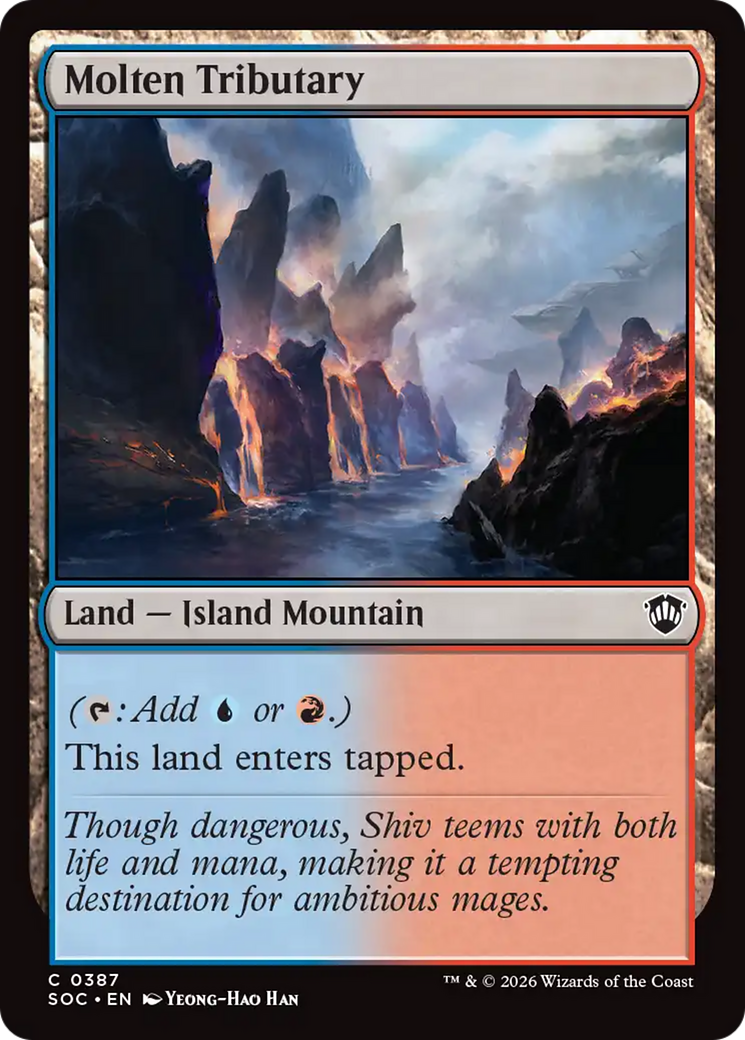 Molten Tributary [Secrets of Strixhaven Commander] | Shuffle n Cut Hobbies & Games