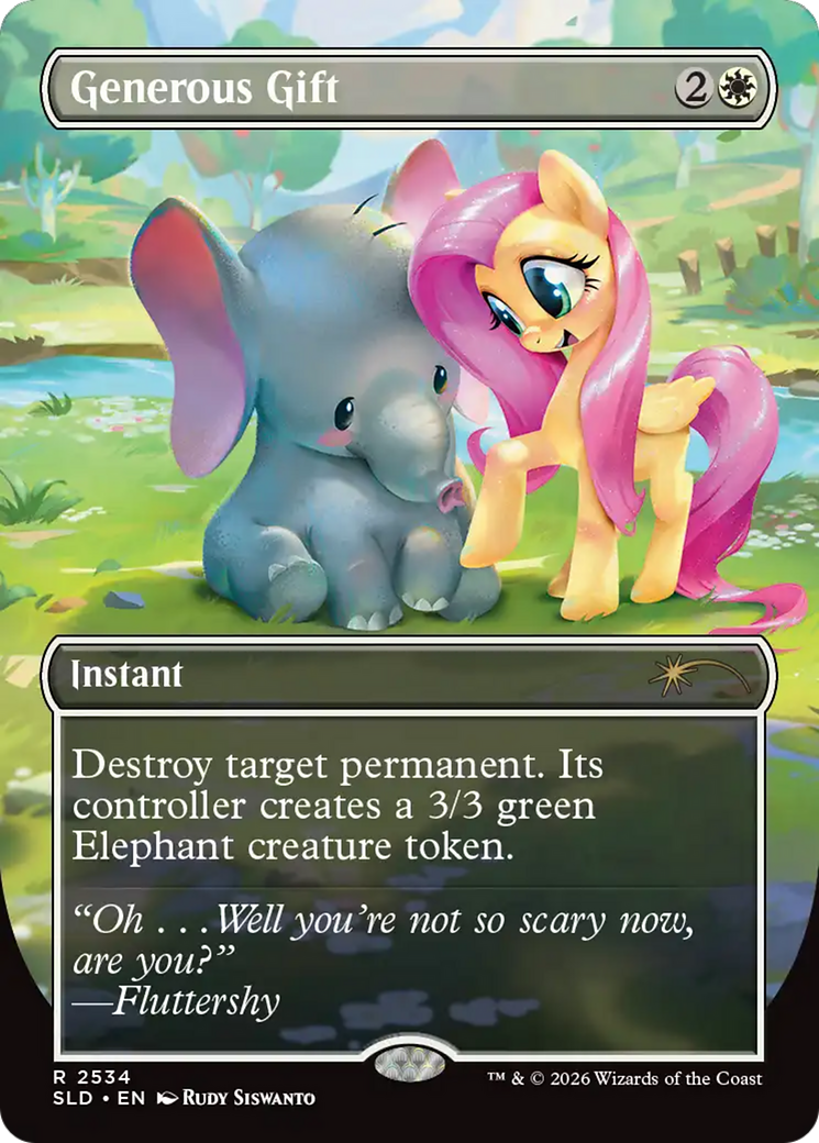 Generous Gift (2534) [Secret Lair Drop Series] | Shuffle n Cut Hobbies & Games
