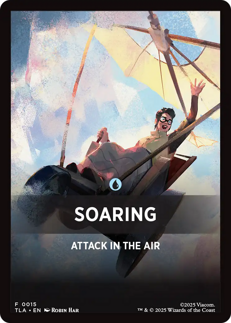 Soaring Theme Card [Avatar: The Last Airbender Tokens] | Shuffle n Cut Hobbies & Games