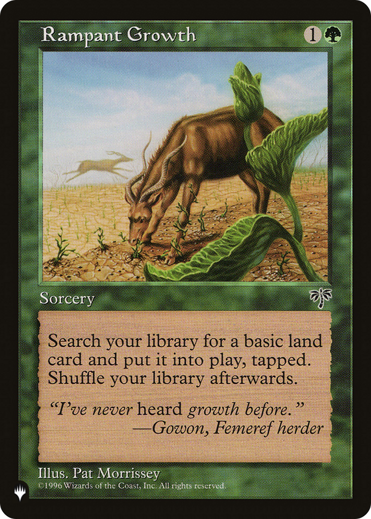 Rampant Growth (MIR) [The List] | Shuffle n Cut Hobbies & Games