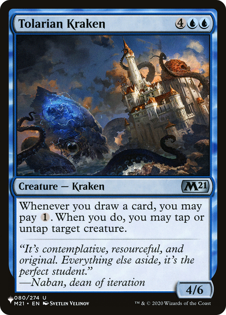 Tolarian Kraken [The List] | Shuffle n Cut Hobbies & Games