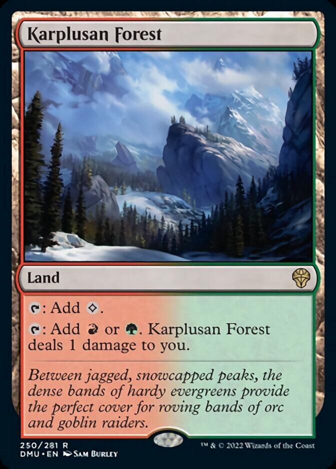 Karplusan Forest [Dominaria United] | Shuffle n Cut Hobbies & Games