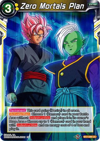 Zero Mortals Plan (BT7-096) [Assault of the Saiyans] | Shuffle n Cut Hobbies & Games