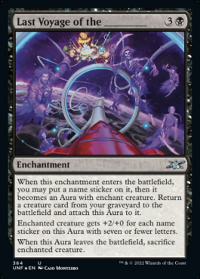 Last Voyage of the _____ (Galaxy Foil) [Unfinity] | Shuffle n Cut Hobbies & Games