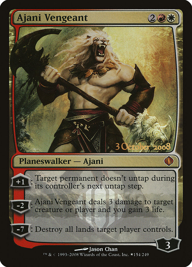 Ajani Vengeant [Shards of Alara Promos] | Shuffle n Cut Hobbies & Games