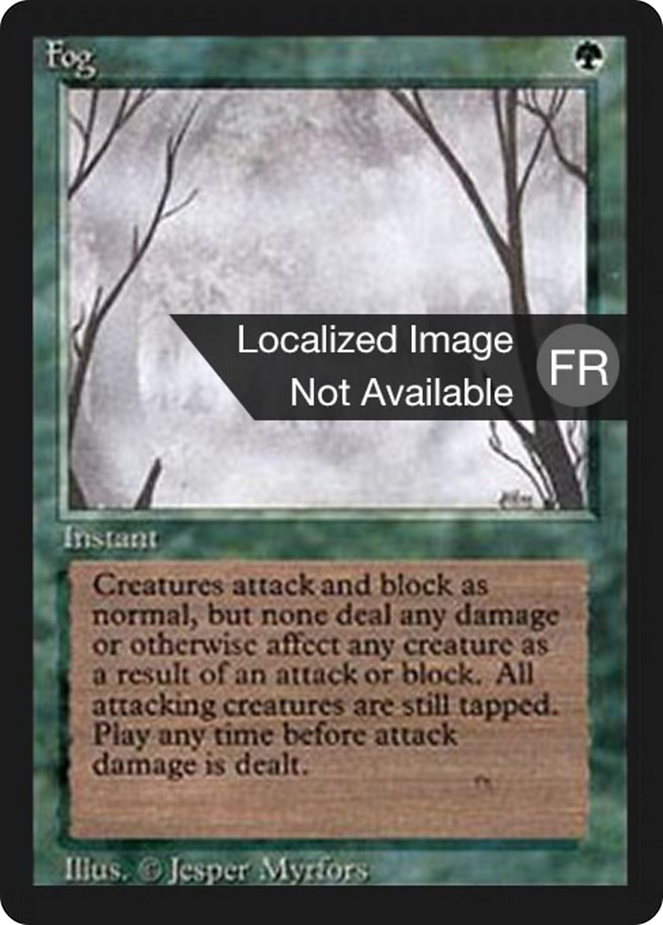 Fog [Foreign Black Border] | Shuffle n Cut Hobbies & Games