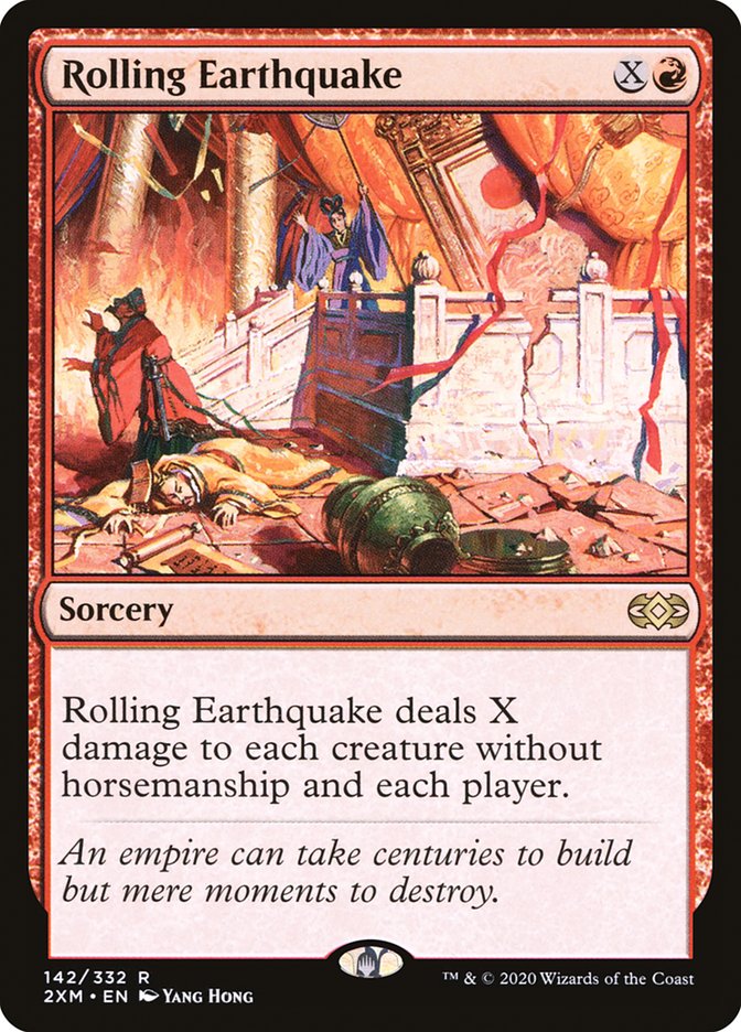 Rolling Earthquake [Double Masters] | Shuffle n Cut Hobbies & Games