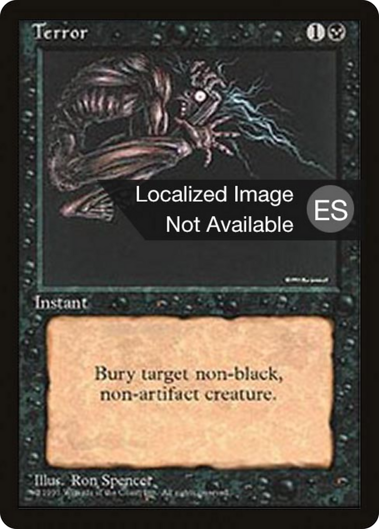 Terror [Fourth Edition Foreign Black Border] | Shuffle n Cut Hobbies & Games