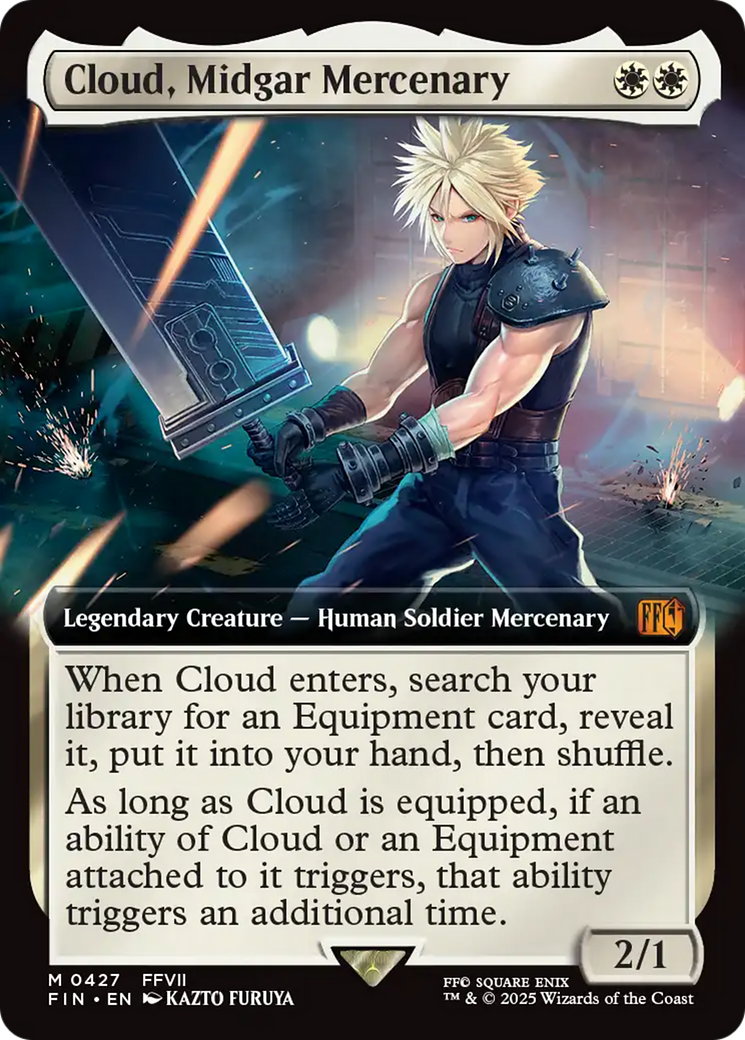 Cloud, Midgar Mercenary (Extended Art) [FINAL FANTASY] | Shuffle n Cut Hobbies & Games