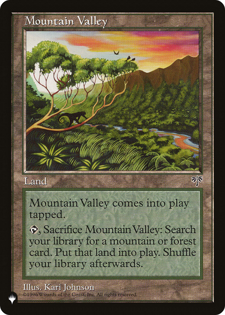 Mountain Valley [The List] | Shuffle n Cut Hobbies & Games