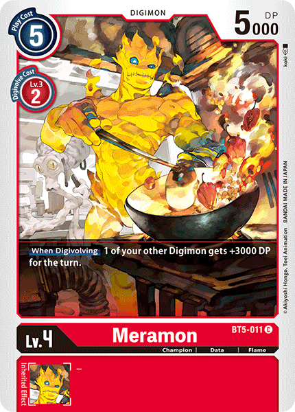Meramon [BT5-011] [Battle of Omni] | Shuffle n Cut Hobbies & Games