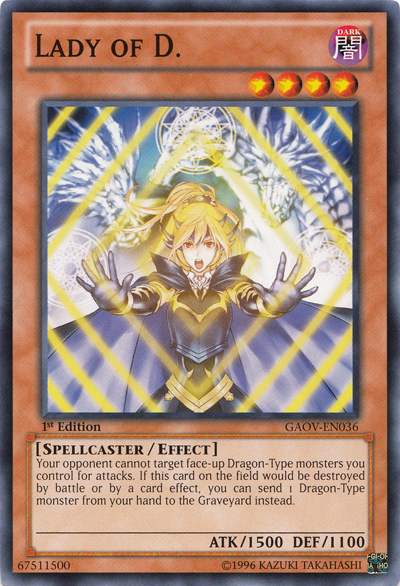 Lady of D. [GAOV-EN036] Common | Shuffle n Cut Hobbies & Games