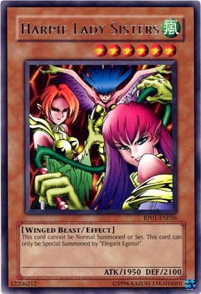 Harpie Lady Sisters [RP01-EN026] Rare | Shuffle n Cut Hobbies & Games