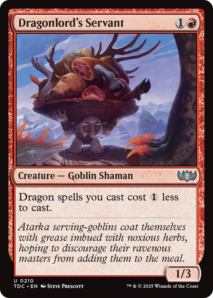 Dragonlord's Servant [Tarkir: Dragonstorm Commander] | Shuffle n Cut Hobbies & Games