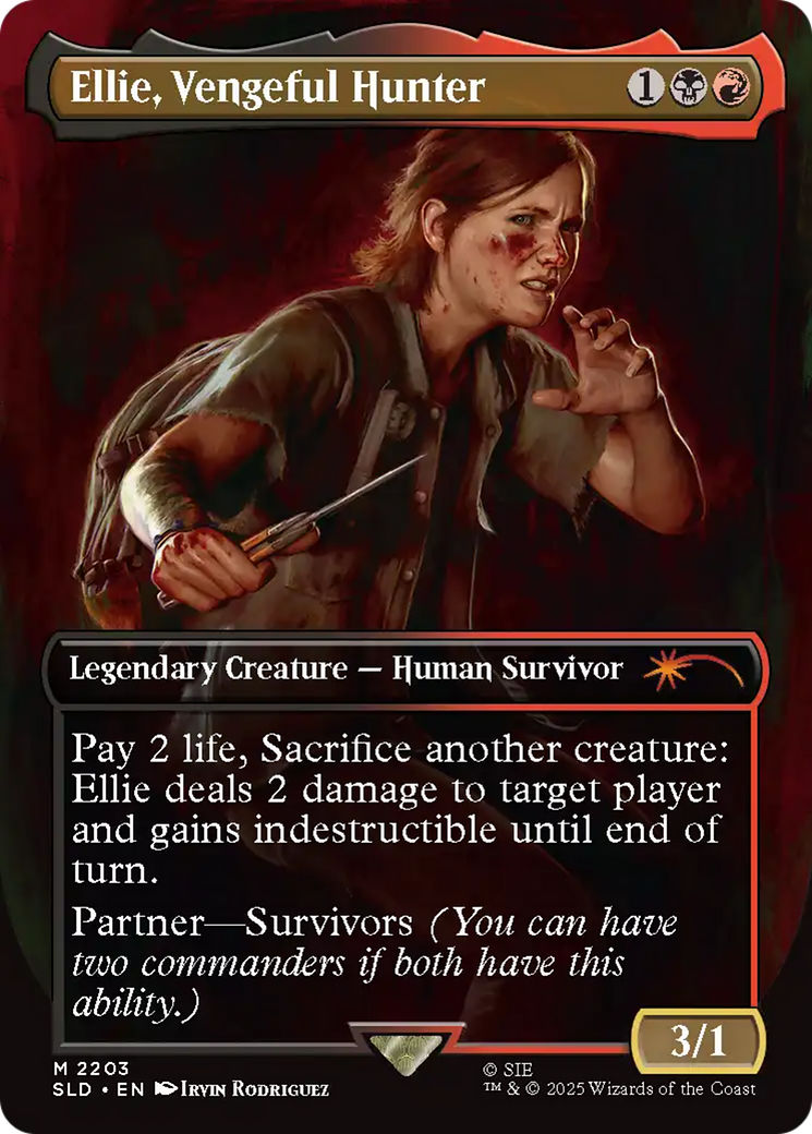 Ellie, Vengeful Hunter [Secret Lair Drop Series] | Shuffle n Cut Hobbies & Games