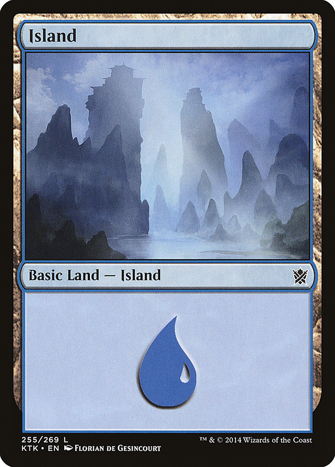 Island (255) [Khans of Tarkir] | Shuffle n Cut Hobbies & Games