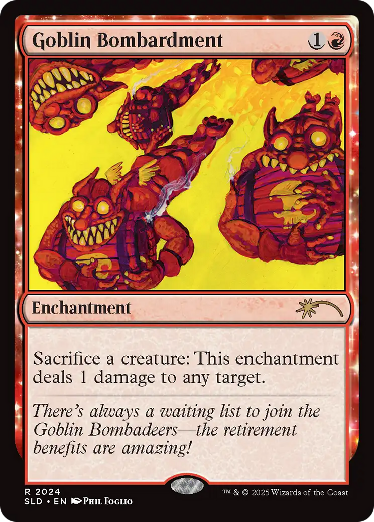 Goblin Bombardment (2024) [Secret Lair Drop Series] | Shuffle n Cut Hobbies & Games