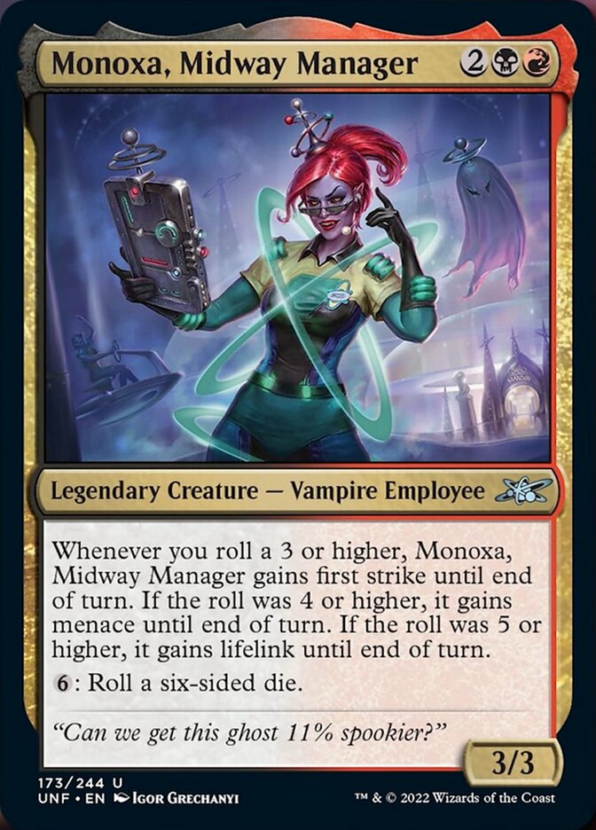 Monoxa, Midway Manager [Unfinity] | Shuffle n Cut Hobbies & Games