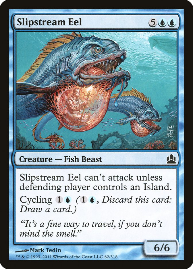Slipstream Eel [Commander 2011] | Shuffle n Cut Hobbies & Games