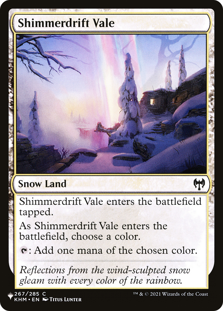 Shimmerdrift Vale [The List] | Shuffle n Cut Hobbies & Games