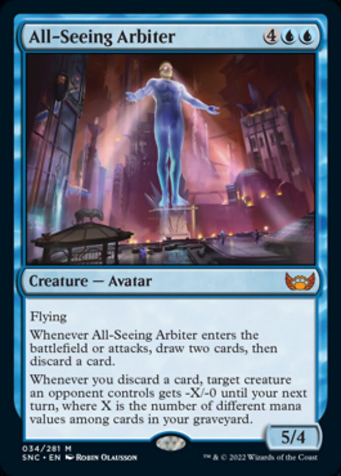All-Seeing Arbiter [Streets of New Capenna] | Shuffle n Cut Hobbies & Games