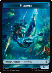 Council of Reeds (008) // Merfolk (006) Double-Sided Token [Marvel Super Heroes Commander Tokens] | Shuffle n Cut Hobbies & Games