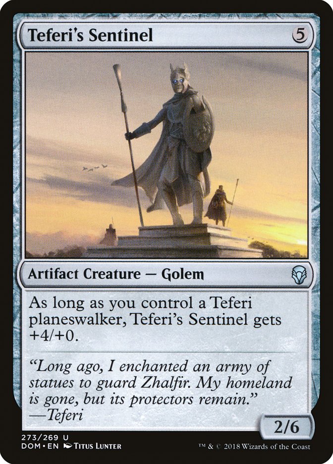 Teferi's Sentinel [Dominaria] | Shuffle n Cut Hobbies & Games