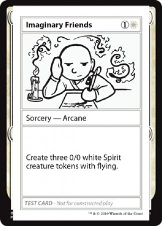 Imaginary Friends (2021 Edition) [Mystery Booster Playtest Cards] | Shuffle n Cut Hobbies & Games
