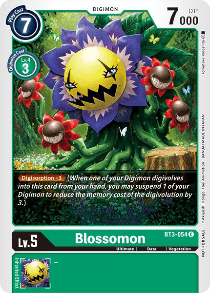Blossomon [BT3-054] (Tamer Party Vol. 5) [Release Special Booster Promos] | Shuffle n Cut Hobbies & Games
