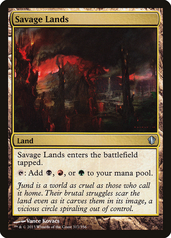 Savage Lands [Commander 2013] | Shuffle n Cut Hobbies & Games